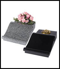 Scroll Desk Vase Memorial