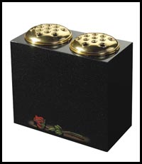 Two Flower Containers Vase